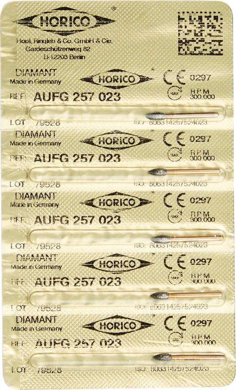 Diamant AuFG 257  Packung  5 Stück FG, Figur 257, ISO 023