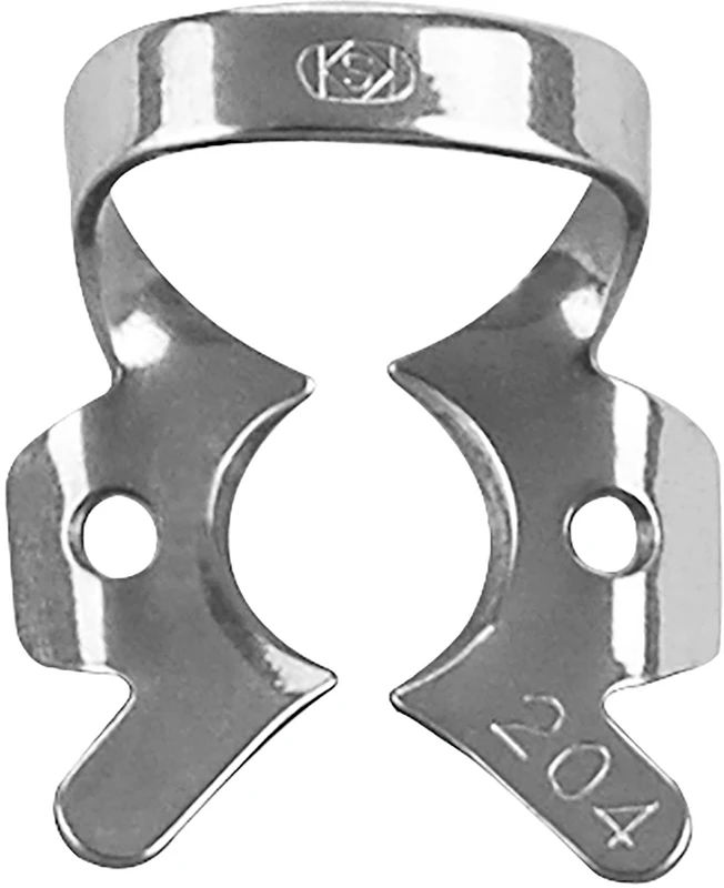 Fit-Kofferdam® Molarenklammern mit Flügeln  Stück  Nr. 204