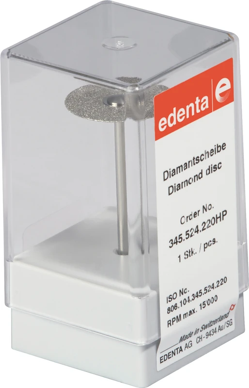 Diamantscheibe 345  Stück  blau Standard, HP, Figur 345, 0,3 mm, ISO 220