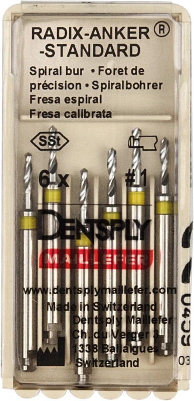 RADIX-ANKER-STANDARD  Packung  6 Spiralbohrer 1