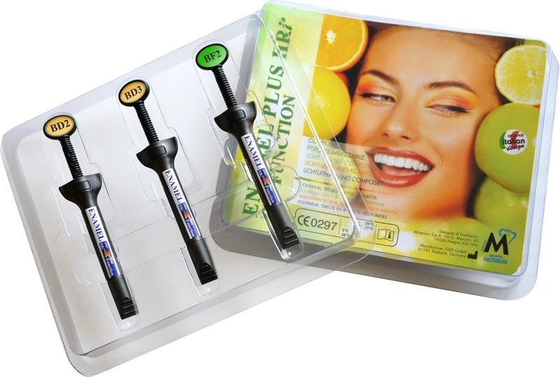 ENAMEL plus HRi® Bio Function   Mini Kit  3 x 2,5 g Spritze dentin (BD2, BD3,) enamel BF2