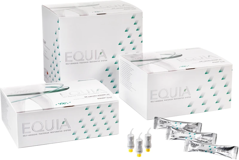 GC EQUIA  Intro Pack  50 Kapseln SW, Zubehör