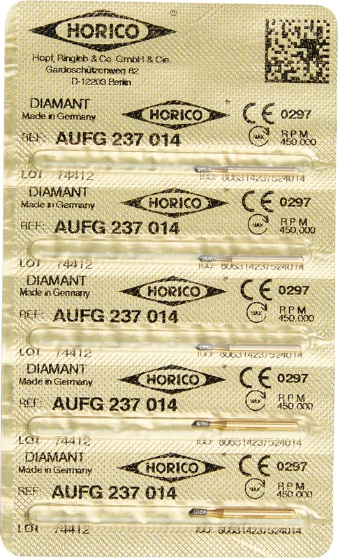 Diamant AuFG 237  Packung  5 Stück FG, Figur 237, ISO 014