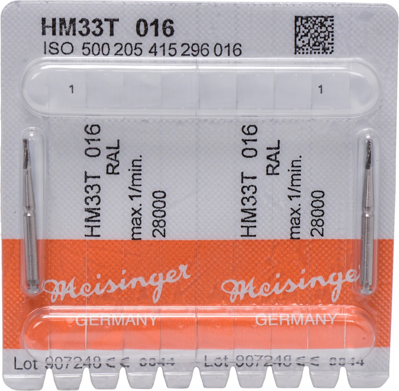 Chirurgie Fräser HM 33T  Packung  5 Stück RAL, Figur 415, 5,2 mm, ISO 016