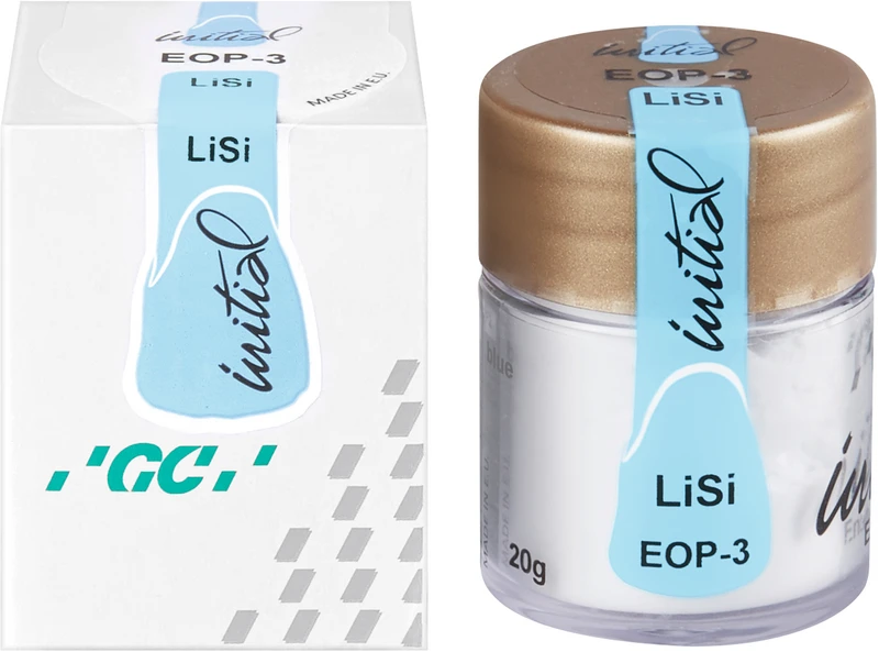 GC Initial LiSi  Dose  20 g Pulver Schmelz Opal EOP-3