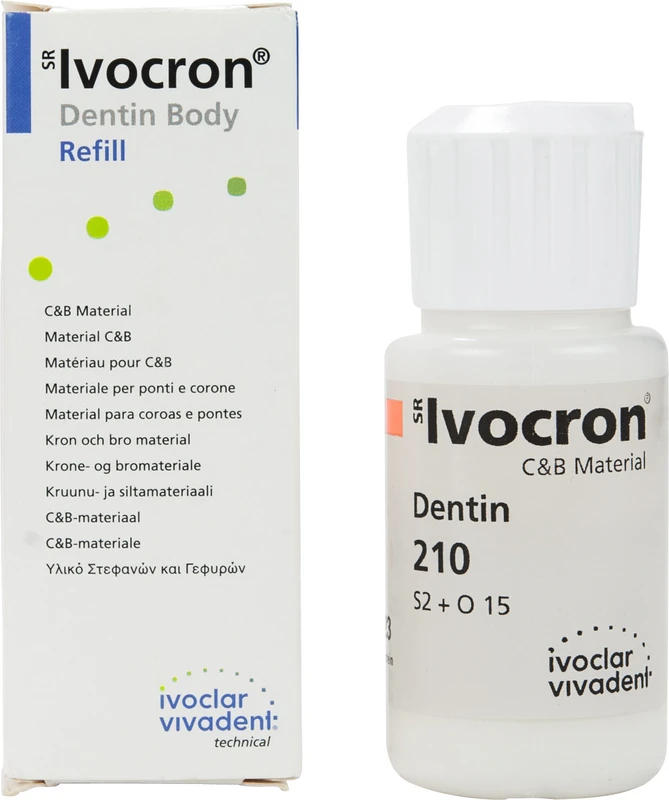 SR Ivocron®  Flasche  30 g Pulver dentin 210\2B