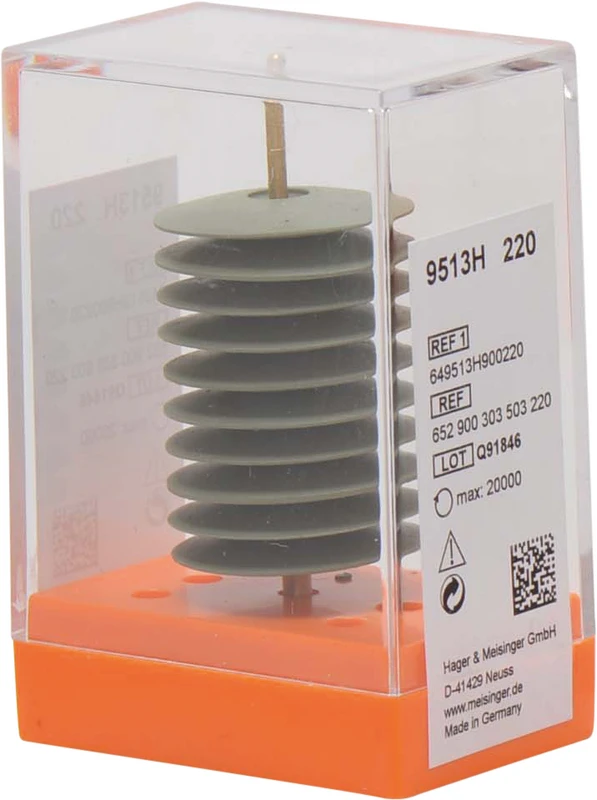 Universalpolierer 9513  Packung  10 Stück unmontiert, grün fein, Figur 303, 2,5 mm, ISO 220