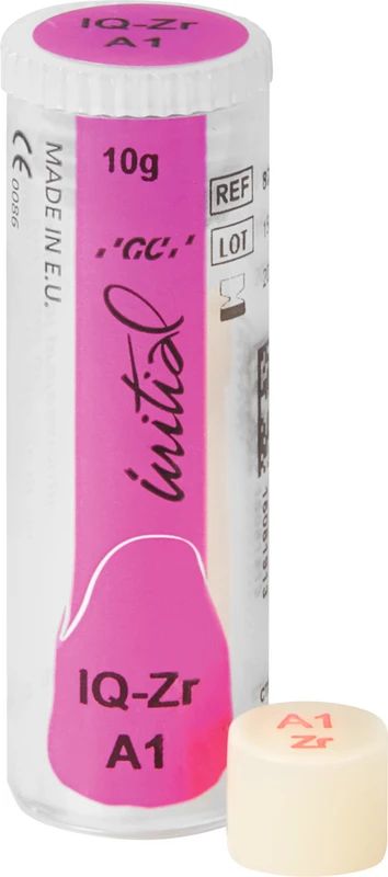 GC Initial IQ P-O-Zr  Packung  5 x 2 g One Body Concept, effect ingot A1-ZR