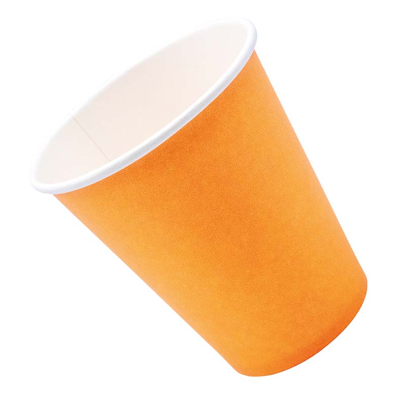 smart Mundspülbecher Hartpapier  Karton  1.000 Stück orange