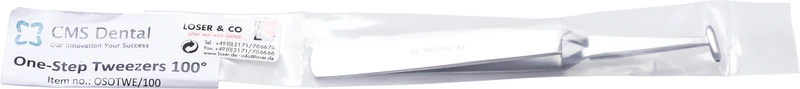 One-Step Spezial Klemmpinzette  Stück  100°, kurz