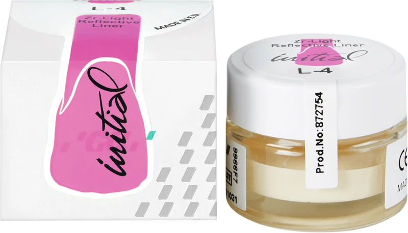 GC Initial IQ Layering-over-Zircon  Dose  3 g Paste Light Reflective liner 4