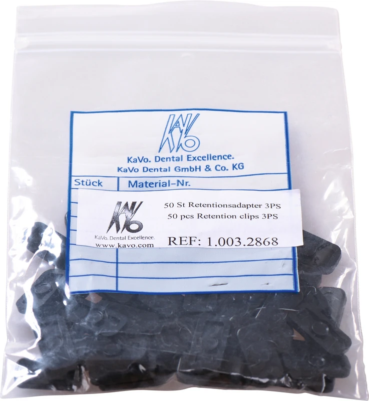 PROTAR® evo Adapter  Packung  50 Retentionsadapter 3Ps