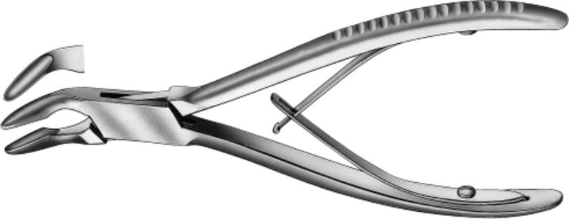 Hohlmeißelzangen nach Blumenthal  Stück  1836A, 45°