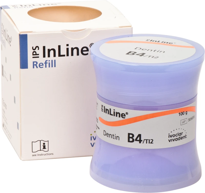 IPS InLine®  Dose  100 g Pulver dentin A-D B4