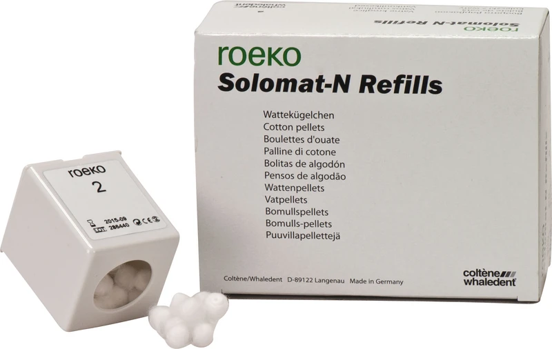 ROEKO Solomat-N  Nachfüllpackung  6 Dosen Ø 7,6 mm, Größe 2