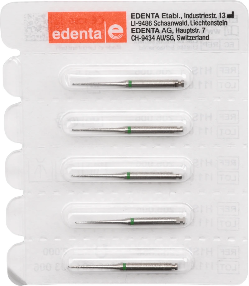 Endobohrer H1SNL  Packung  6 Stück RAXL, Figur 001, ISO 006