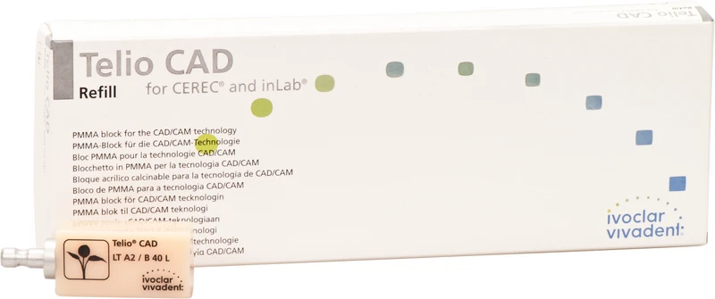 Telio® CAD  Packung  9 Stück Gr. B40L, A2 LT