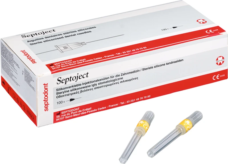 Septoject   Packung  100 Stück, G27\0,4 x 42 mm, lang