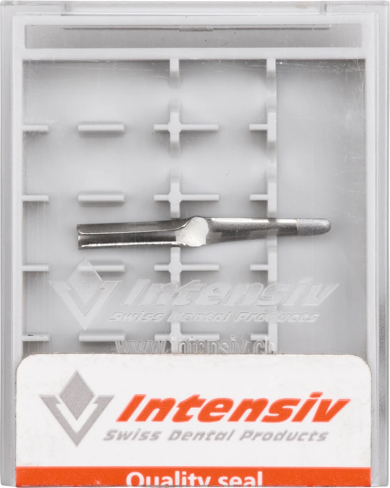 Bevelshape  Stück  distal diamantiert, Körnung 25 µm