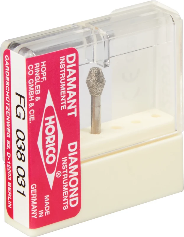 Diamantschleifer 038  Stück  FG, Figur 038, 4 mm, 031