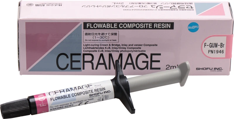 CERAMAGE   Spritze  2 ml flowable F-GUM-Br
