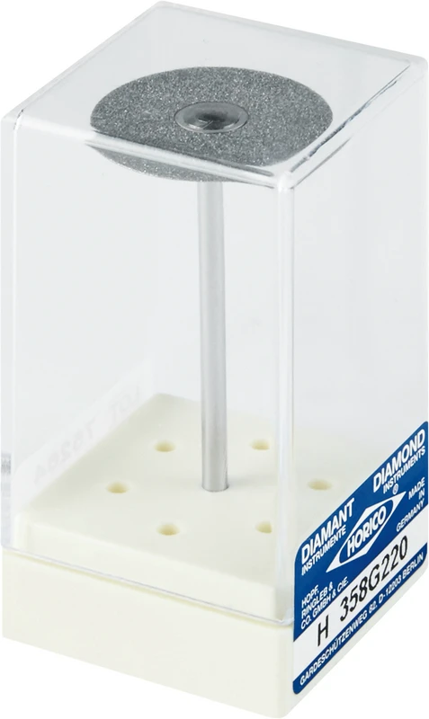 DIAFLEX® 358  Stück  doppelseitig, flexibel, grün grob, HP, Figur 358, 0,22 mm, ISO 220