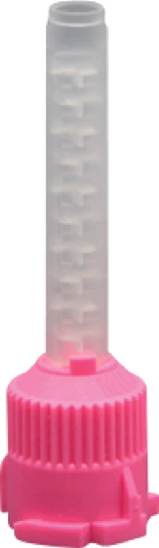 Automix 2 Mischkanülen  Packung  25 Stück rosa