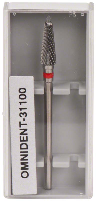 Omni HM-Fräser Schliff 20  Stück  kreuzverzahnt, rot fein, HP, Figur 194, 13 mm, ISO 045