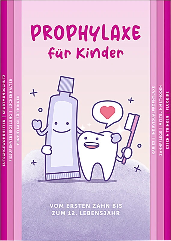 Merkblatt Prophylaxe   Packung  20 Stück für Kinder