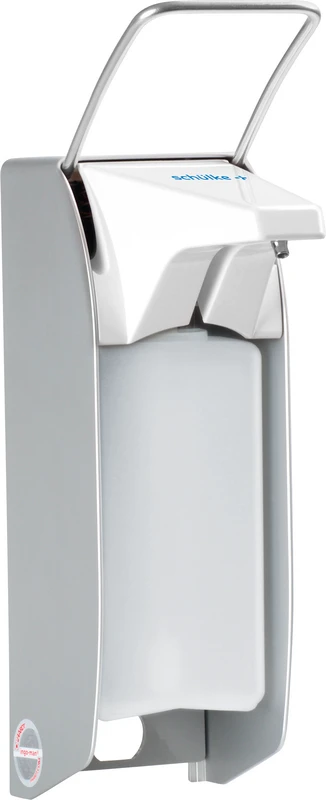 Präparatespender  Stück  kurzarm für 500 ml, mit Edelstahlpumpe