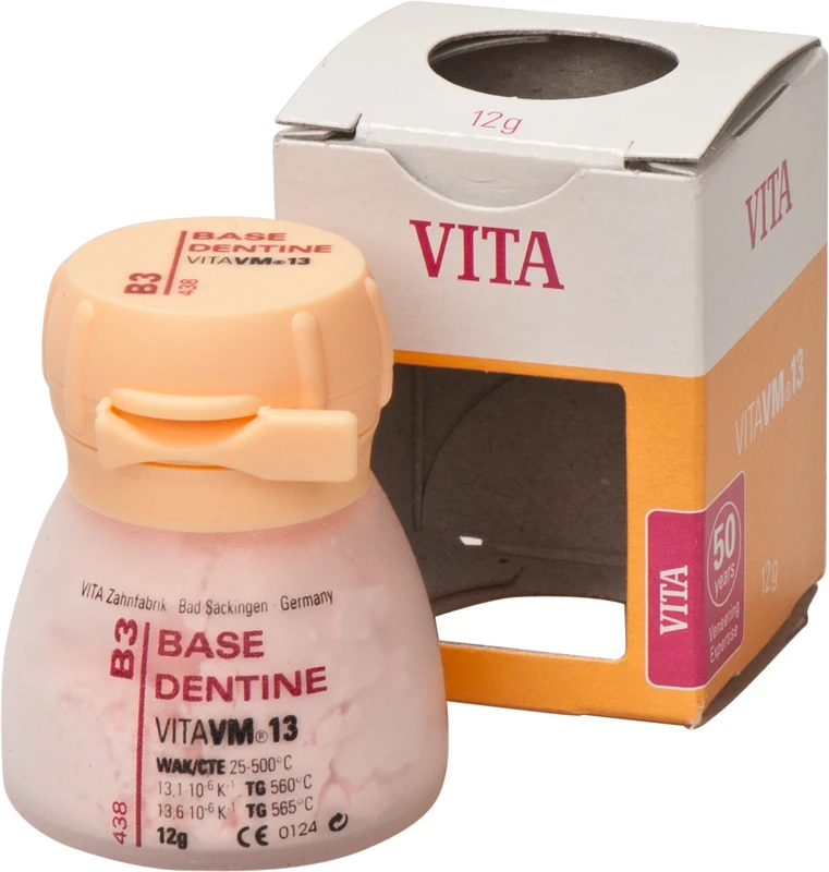 VITA VM® 13 classical A1-D4®  Dose  12 g Pulver base dentine B3