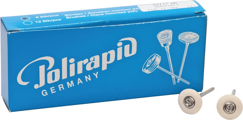 Filzkörper  Packung  6 Stück Nr. 60, HP, Filz, Ø 17 mm, S: 5 mm