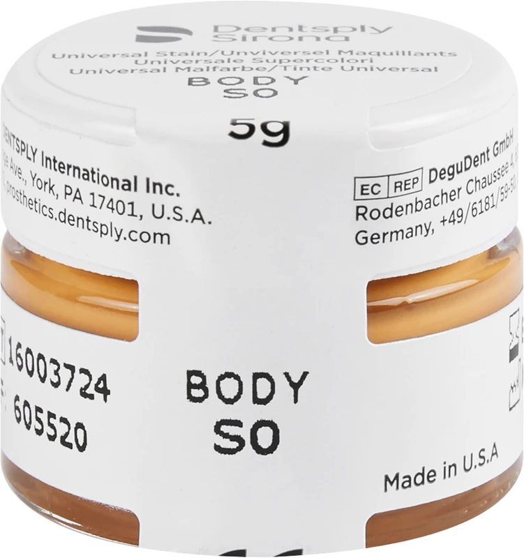 DS® universal Malfarben  Packung  5 g body stain S0