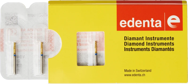 DIACUT V845KR  Packung  5 Stück blau Standard, FG, Figur 544 Konus Kante rund, 4 mm, ISO 016