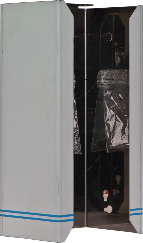 UNIGLOVES® Handschuhhalterung   Stück  groß, H: 13 cm x T: 9 cm x B: 25 cm, Edelstahl