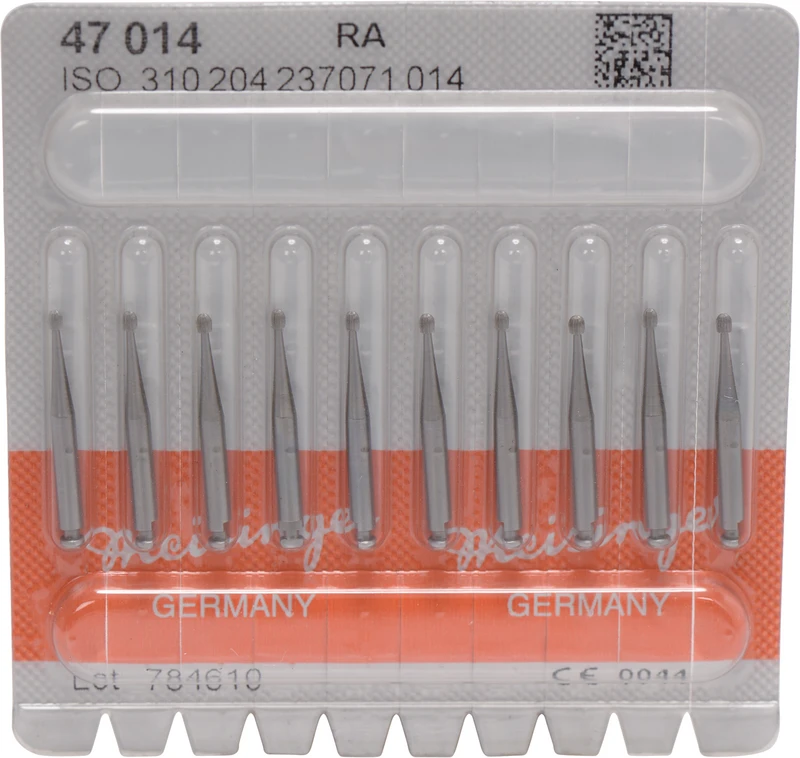 Stahlfinierer 47  Packung  10 Stück RA, Figur 237 Birne, 1,7 mm, ISO 014