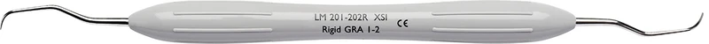LM Gracey Rigid   Stück  Figur 1\2, für Anterior, grau, Griff LM-ErgoMax Griff