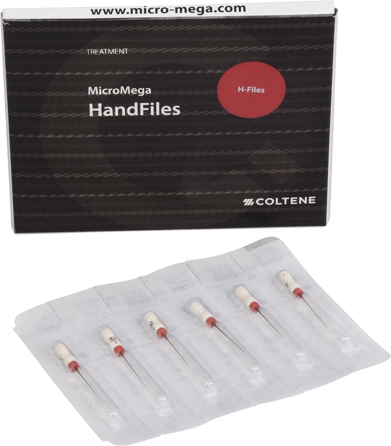 B6 H-Files  Packung  6 Stück 21 mm, ISO 015