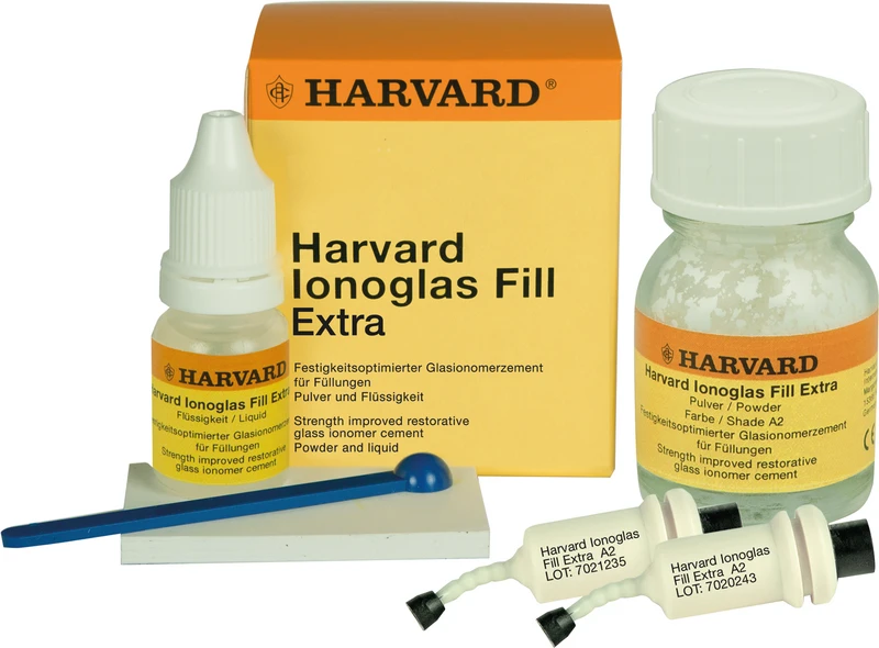 Harvard lonoglas Fill Extra  Originalpackung  15 g Pulver A3,5, 8 ml Flüssigkeit