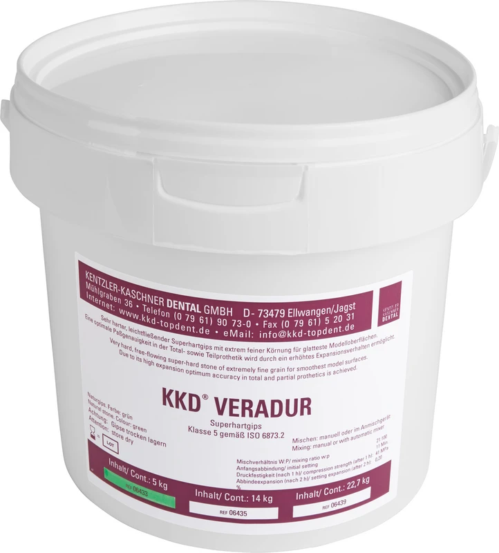 KKD® Veradur  Karton  5 kg grün