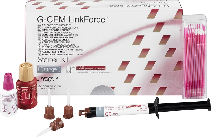 GC G-CEM LinkForce  Starter Kit  transluzent