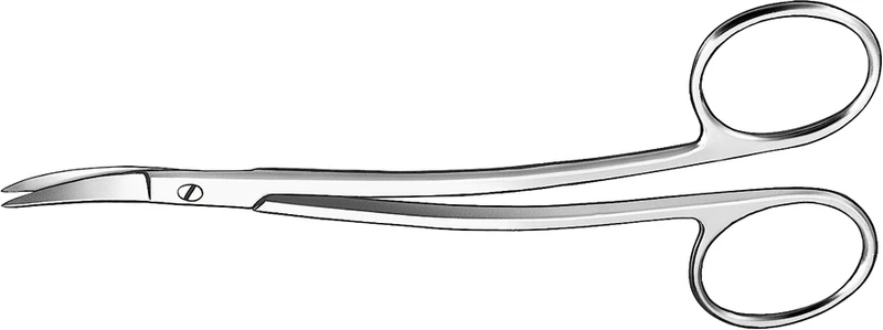 Zahnfleischschere nach La Grange  Stück  854, 120 mm, gezahnt