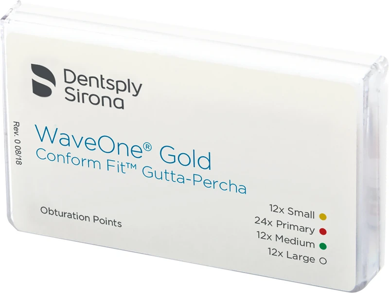 WaveOne® Gold Conform Fit Guttaperchaspitzen  Box  60 Stück Mix