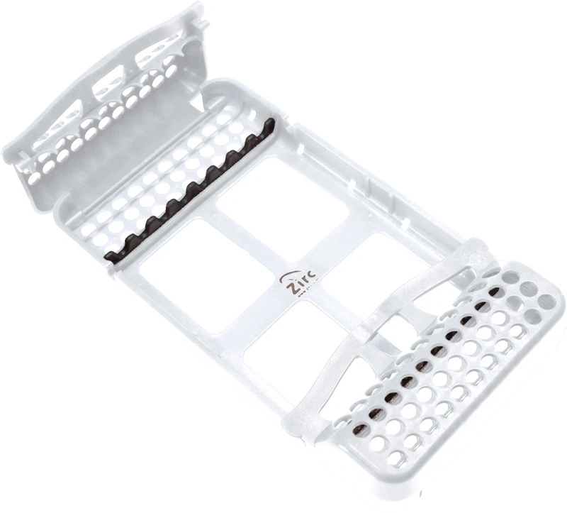 E-Z Jett Kassetten  Stück  17,9 x 9,8 x 3 cm, für 8 Instrumente weiß