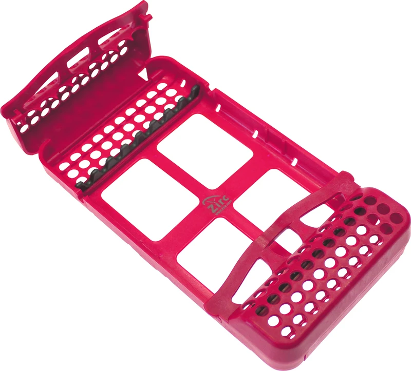 E-Z Jett Kassetten  Stück  17,9 x 9,8 x 3 cm, für 8 Instrumente neonpink