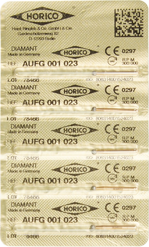 Diamant AuFG 001  Packung  5 Stück FG, Figur 001, ISO 023