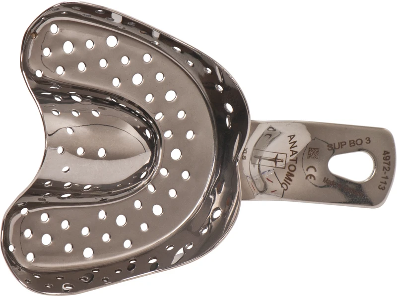 Abformlöffel bezahnt  Stück  OK Gr. B3, perforiert