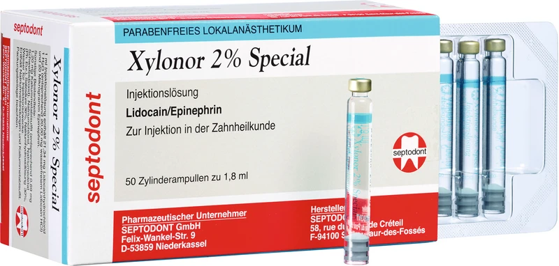 Xylonor 2% Special   Packung  50 x 1,7 ml