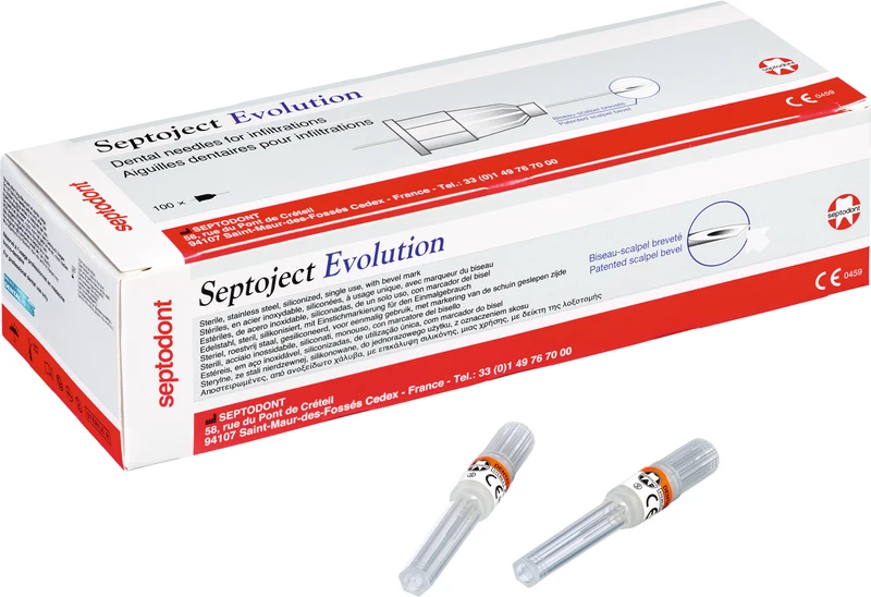 Septoject Evolution  Packung  100 Stück G27\0,4 - 25 mm