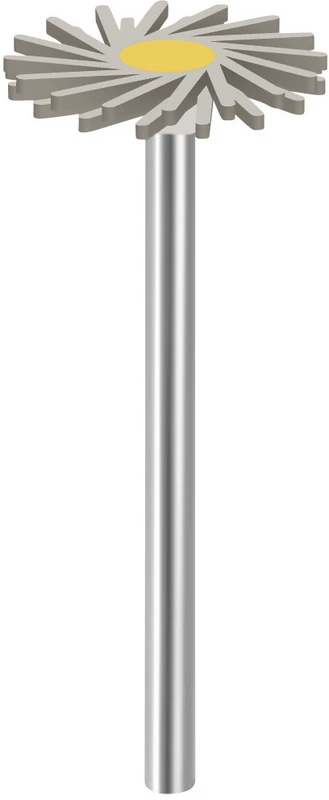 EVE DIAPOL® TWIST  Stück  grau fein, HP, Figur Twist, 17 x 1,6 mm